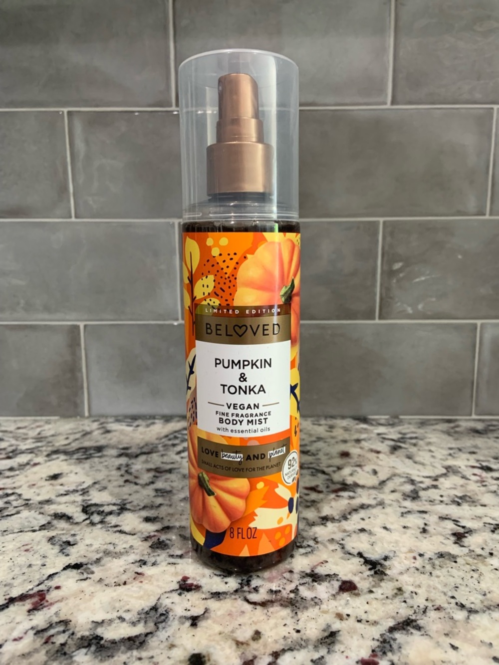 Beloved Pumpkin & Tonka Body Mist- BNWT